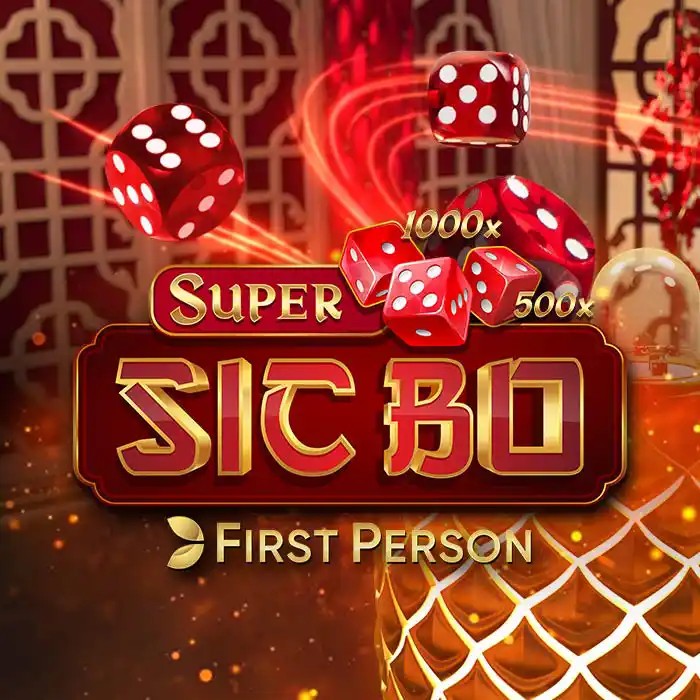 Super Sic Bo logo by Evolution at Betico Casino