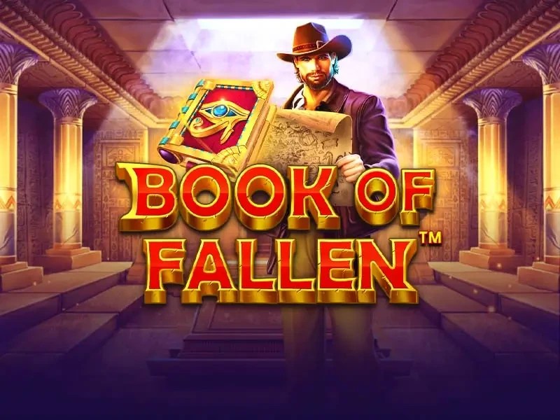 Book of the Fallen casino game by Pragmatic Play – featured logo at Betico Casino
