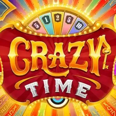 Crazy Time slot icon by Evolution, available at Betico Casino