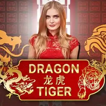 Dragon Tiger game by Evolution – logo hosted on Betico Casino
