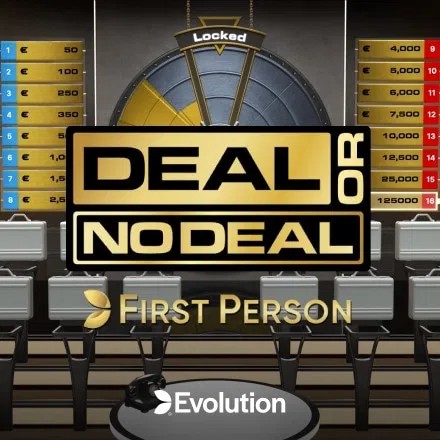 First Person Deal or No Deal by Evolution, showcased at beticocasino.pt – game logo