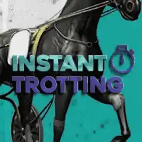 Crash Games logo of Instant Virtual Trotting from Leap Gaming at Betico Casino