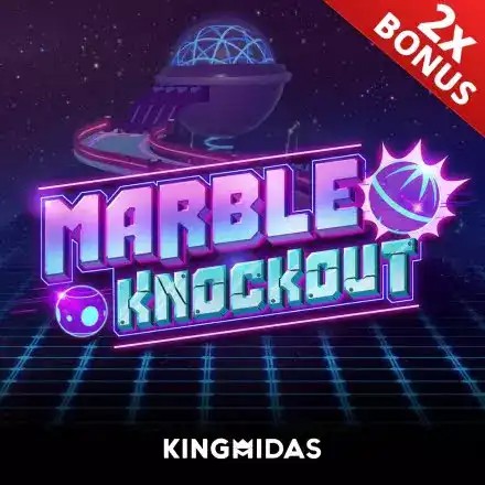 Marble Knockout logo by King Midas Betico Casino