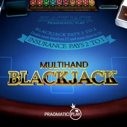Official Table Games logo: Multihand Blackjack by Pragmatic Play at Betico Casino
