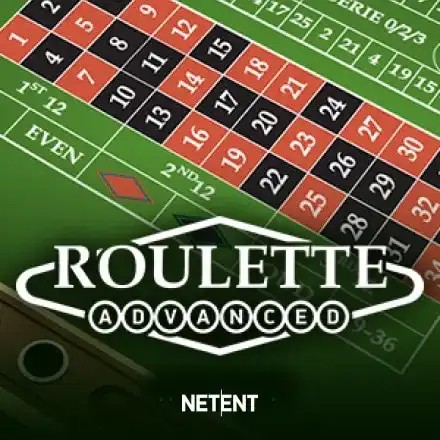 Roulette Advanced logo by NetEnt at Betico Casino