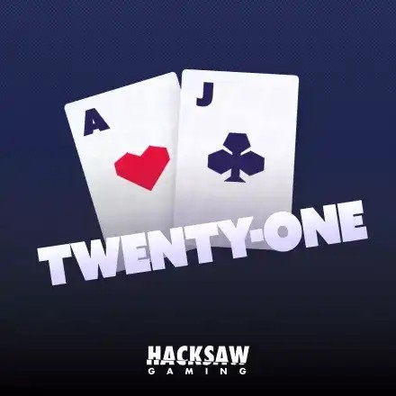 Twenty-One game by Hacksaw Gaming – logo hosted on Betico Casino