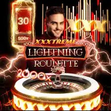 XXXtreme Lightning Roulette logo – Live Dealer by Pragmatic Play at Betico Casino